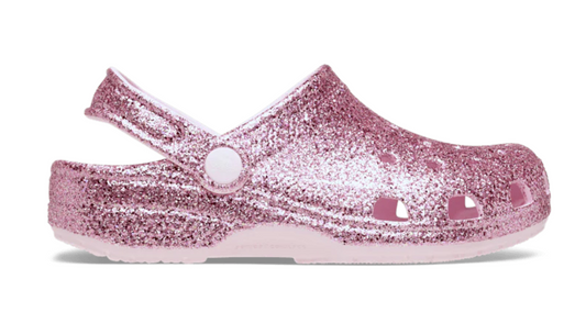 211940-6ZW - 211939-6ZW  Crocs Classic Glitter Clog Pink Milk