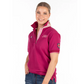 EL123 Hitchley and Harrow Loose fit polo Cerise