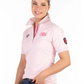 E240 Hitchley and Harrow Fitted polo Pale Pink