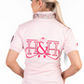 E240 Hitchley and Harrow Fitted polo Pale Pink