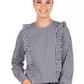 WL222-1 Hitchley and Harrow Wisteria Lane Navy Check
