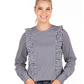 WL222-1 Hitchley and Harrow Wisteria Lane Navy Check