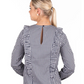 WL222-1 Hitchley and Harrow Wisteria Lane Navy Check