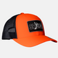 GOTC-CANZCH-3A0 Spika Patch Trucker Cap - Cast Antler Blaze/ Charcoal
