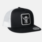 GOTC-HCSBW-3A0 Spika Patch Trucker Cap - High Country Black/ White