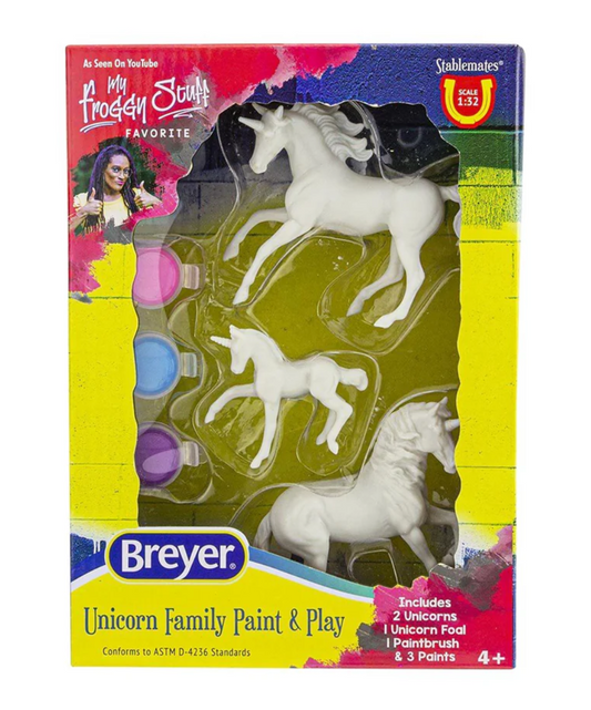 TBA4262 Breyer Unicorn Family Paint & Play