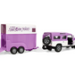TBS10250 Breyer Land Rover and tag A long trailer