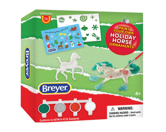 TBA10059 Breyer Paint your own Holiday Horse Ornaments