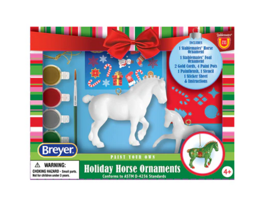 BHP10059  Breyer Holiday Horse Ornaments