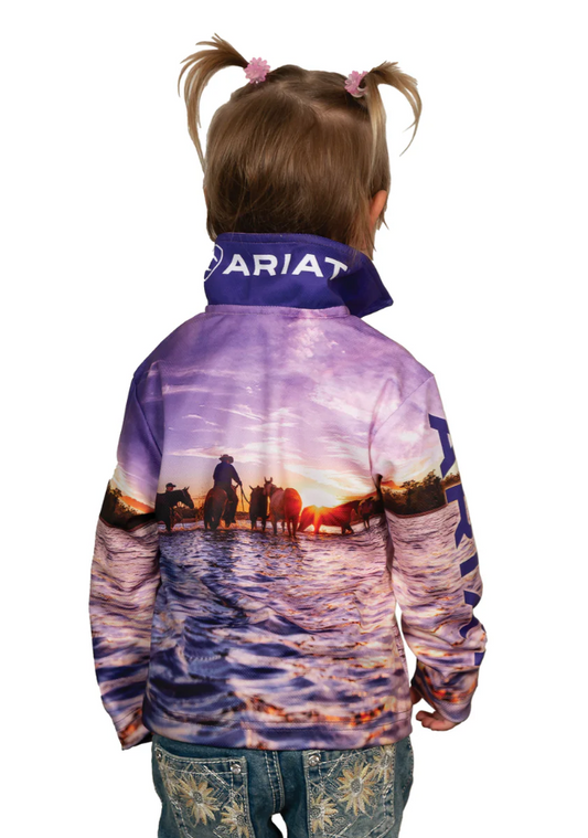 3006CLSP  Ariat Kids Fishing Shirt Family