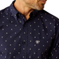 10054804 Ariat Men's Cordell Fitted LS Shirt Navy