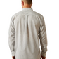 10054828 Ariat Men's Wrinkle Free Olsen Classic Fit LS Shirt Light Grey