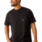 10055076 Ariat Men's Rebar Cotton Strong Workhog SS Tee Black