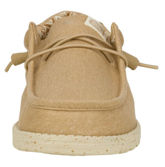 40700-265  HEYDUDE Men's Wally Stretch Canvasss Tan