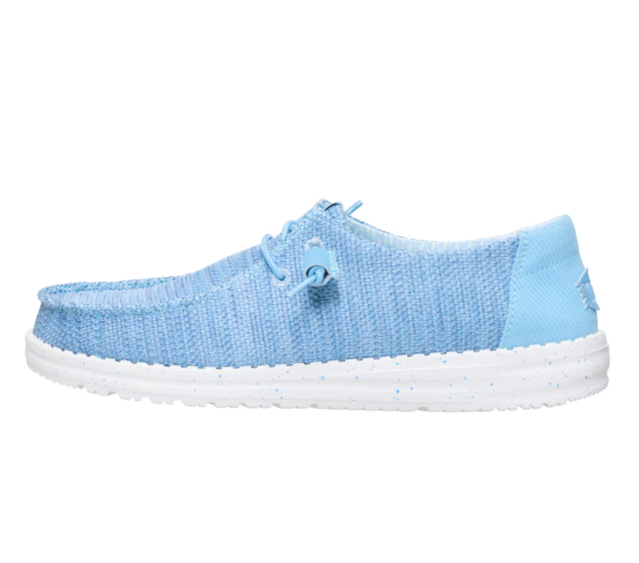 41878-4YQ  HEYDUDE Women's Wendy Stretch Sox Blue Breeze