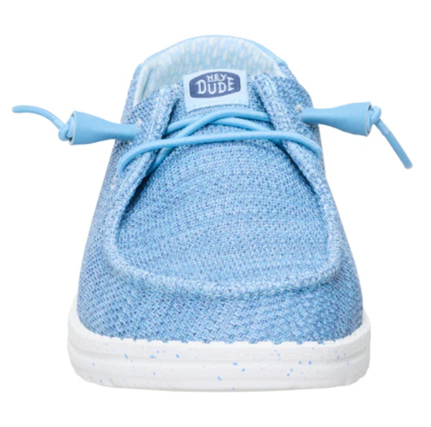 41878-4YQ  HEYDUDE Women's Wendy Stretch Sox Blue Breeze