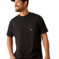 10054446 Ariat Men's Rebar Cotton Strong Workhog SS Tee Black