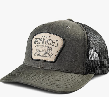 A290001707 Ariat Men's Richardson Embroidered Work Hog  112 Cap