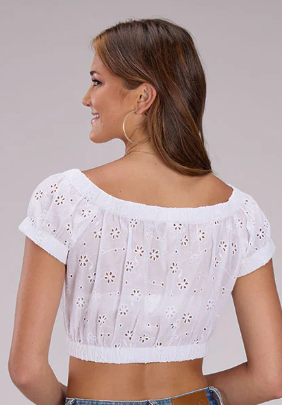 03-052-0565-4084  Roper Women's Five Star Collection Crop Top