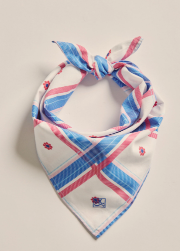 1AC00128 S.kidman Parachilna Bandana Mid Blue