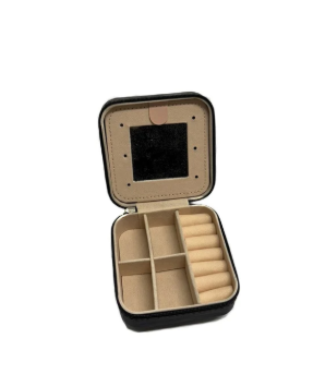 SJ0115BRN USA Western Cowboy Boot Etched Metal Plate Jewelry Box