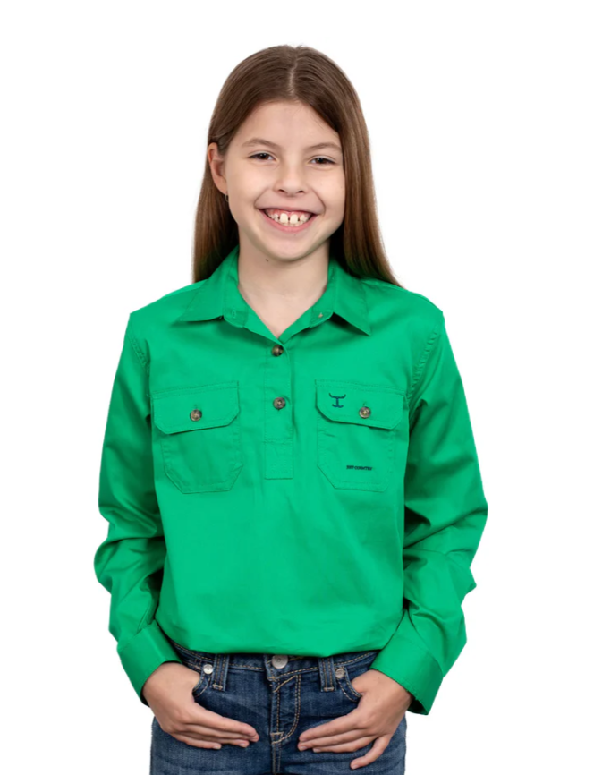 60606IVY Just Country Kenzie Work Shirt Ivy