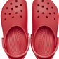 10001-6WC CROCS Classic Clog Varsity Red
