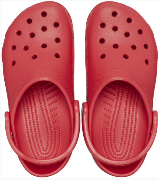10001-6WC CROCS Classic Clog Varsity Red