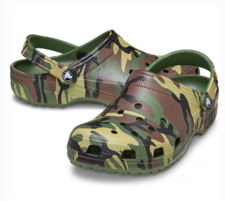 211936-3TC CROCS Classic Clog Camouflage Clog