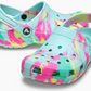 207464-4PE Crocs Classic Kid's Marbled Aquamarine Multi