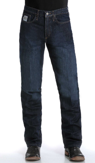 MB98034002 Cinch Silver Lable Darkest Wash