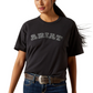 10062432 Ariat Women's Boot Stitch Logo Tee Black