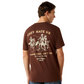 10062422 Ariat Men's Hater's Club Tee Deep Mahogany