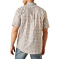 10058746 Ariat Men's Wrinkle Free Elton SS Shirt White