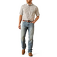 10058746 Ariat Men's Wrinkle Free Elton SS Shirt White