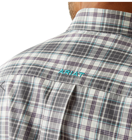 10058768 Ariat Men's Pro Series Willie LS Shirt Black