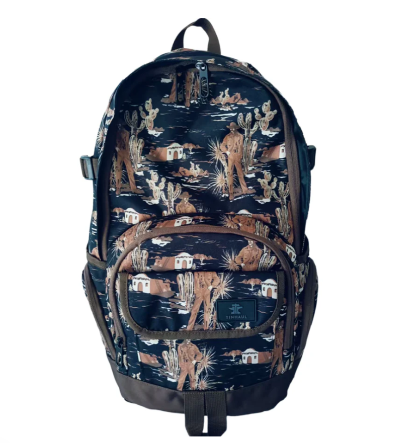 99070126 Tin haul Backpack Western Scene