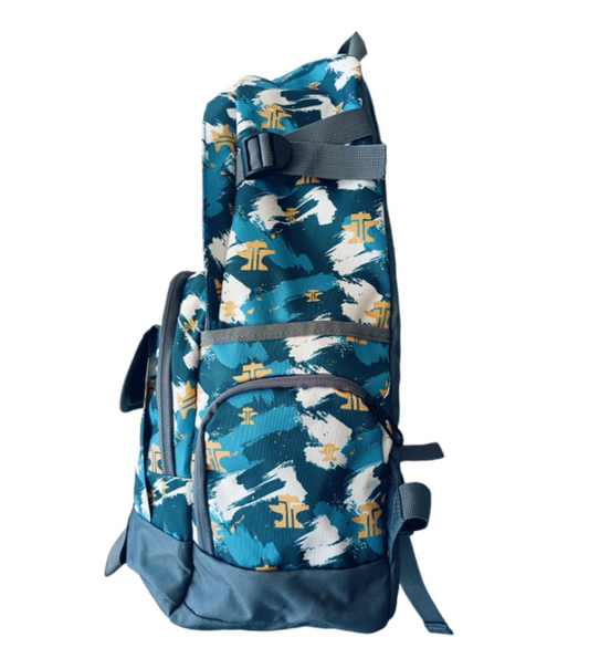99070127 Tin haul Backpack Turquoise Print