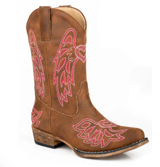 09-018-1566-3647 Roper Kids Riley Wings Tan