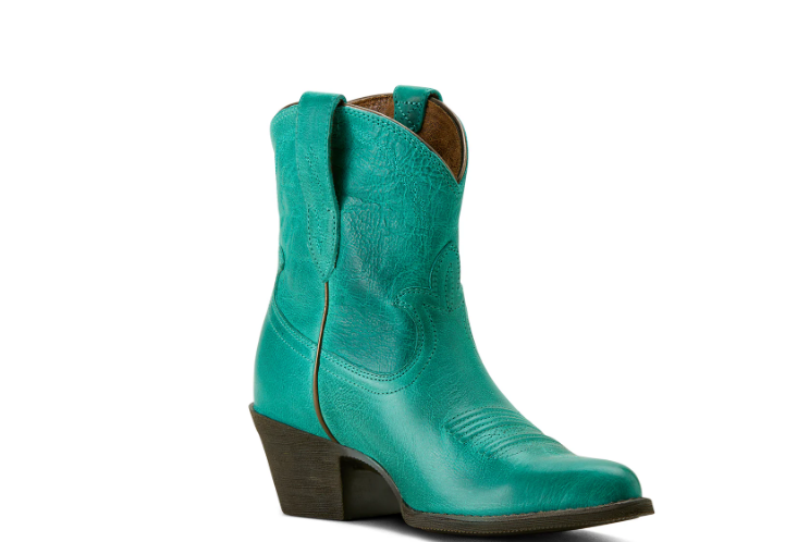 10063939 Ariat Maggie Western Boot Deep Turquoise
