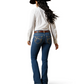10061738 Ariat Women's Mid Rise Joanna Boot Cut Jeans