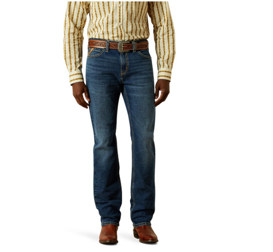 10061739 Ariat Men's M8 Modern Samuel Slim Leg Jeans 34 Leg