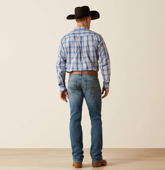 10061741 Ariat Men's M7 Slim Jed Straight Leg Jean 34 Leg