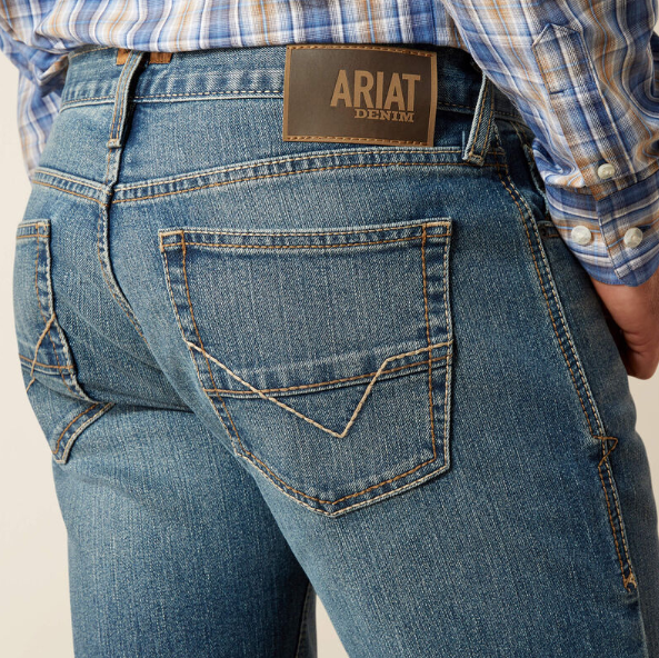 10061741 Ariat Men's M7 Slim Jed Straight Leg Jean 34 Leg
