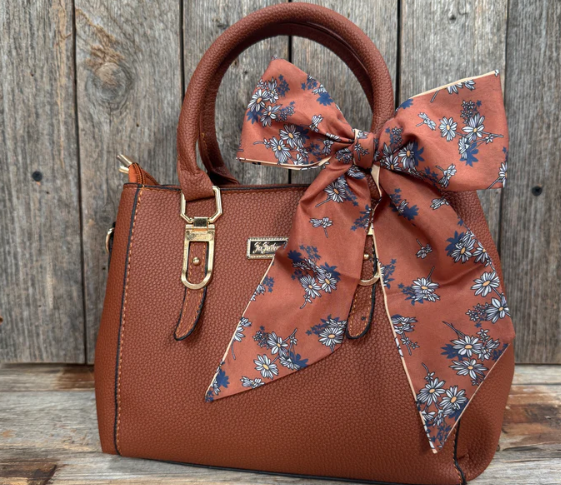 TW137 Cowgirl Necktie Brown & Tan