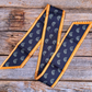 TW107 Cowgirl Necktie Navy & Rust
