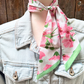 TW139 Cowgirl Necktie Pink & Green