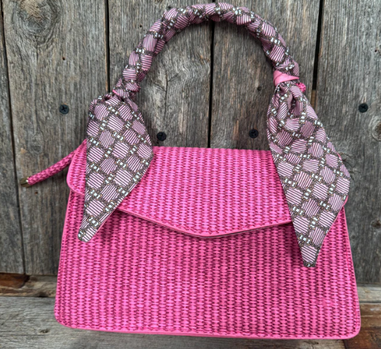 TW133 Cowgirl Necktie Pink & Gold