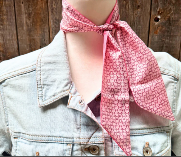 TW132 Cowgirl Necktie Pink