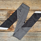 TW130 Cowgirl Necktie Black & White